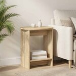vidaXL Table d'appoint Chêne Sonoma 50 x 39 5 x 55 cm