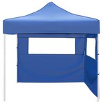 vidaXL Tente de fête Bleu 291 x 291 x 315 cm Tissu Oxford