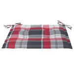 vidaXL Chaises pliables de jardin lot de 6 avec coussins Bois d'acacia