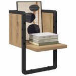 vidaXL Étagère Murale Chêne artisan 20 x 25 x 30 cm Bois d'ingénierie