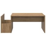 vidaXL Table basse Chêne artisanal 90 x 45 x 35 cm Bois d'ingénierie