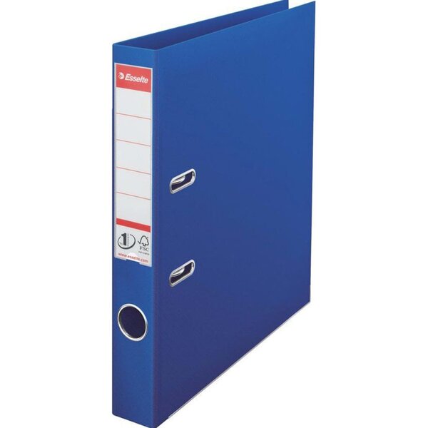 Esselte Classeurs à levier No 1 5 Pièces Bleu A4 50 mm