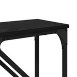 vidaXL Table console 2 Pièces Chêne noir 100 x 28 x 75 cm