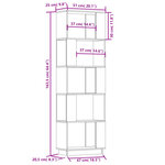 vidaXL Bibliothèque/Séparateur de pièce 51x25x163 5 cm Pin solide