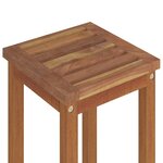 vidaXL Tabourets de bar lot de 4 bois massif d'acacia