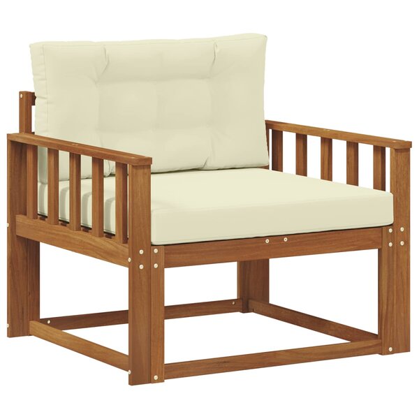 vidaXL Sofa de milieu extérieur Naturel