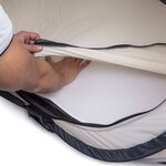 Deryan matelas pour berceau 3d welcool toddler luxe blanc