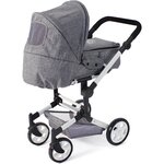 Bayer Chic 2000 587-76 - Poussette de poupée combinée JARA jean gris