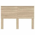vidaXL Tête de lit Chêne Sonoma 140 cm Bois d'ingénierie