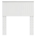 vidaXL Tête de lit Blanc Brillant 80 cm Bois d'ingénierie