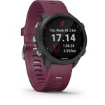 Garmin Forerunner 245 - Montre GPS connectée pour la course avec fonctions d'entraînement avancées -  Merlot