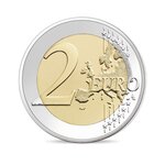 Monnaie 2€ commémorative recherche médicale - merci - qualité bu millésime 2020