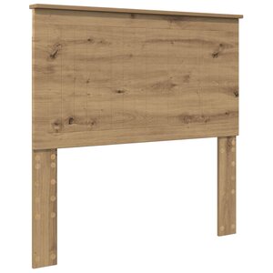 vidaXL Tête de lit Chêne artisanal 100 cm Bois d'ingénierie