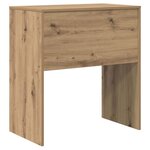 vidaXL Bureau chêne artisanal 70 x 40 x 76 cm Bois d'ingénierie