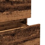 vidaXL Buffet vieux bois 70x41x75 cm bois d'ingénierie