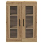 vidaXL Buffet chêne artisanal 69 5x34x90 cm bois d'ingénierie