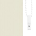 vidaXL Store enrouleur occultant blanc cassé largeur du tissu 156 6 cm
