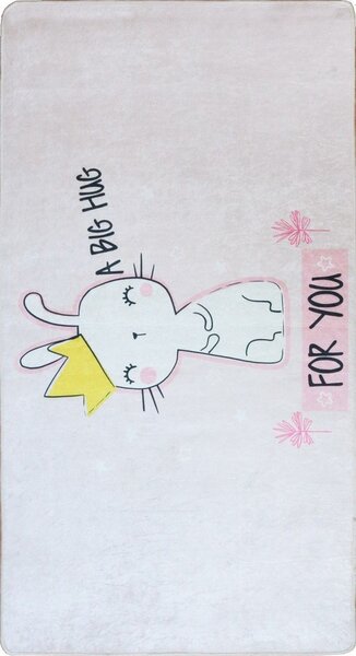 Tapis enfant Calin 100 x 160 cm - Rose