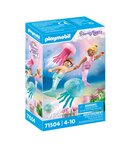71504 - Enfants sirènes méduses et coquillages