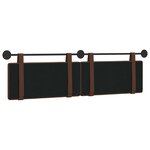 vidaXL Tête de lit suspendue Marron Simili cuir