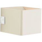 Applique magnétique d'extérieur ISEO rechargeable - Crème - LED - Détecteur - 4W 300lm 3000K USB