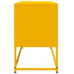 vidaXL Buffet haut blanc 36x39x123 cm acier