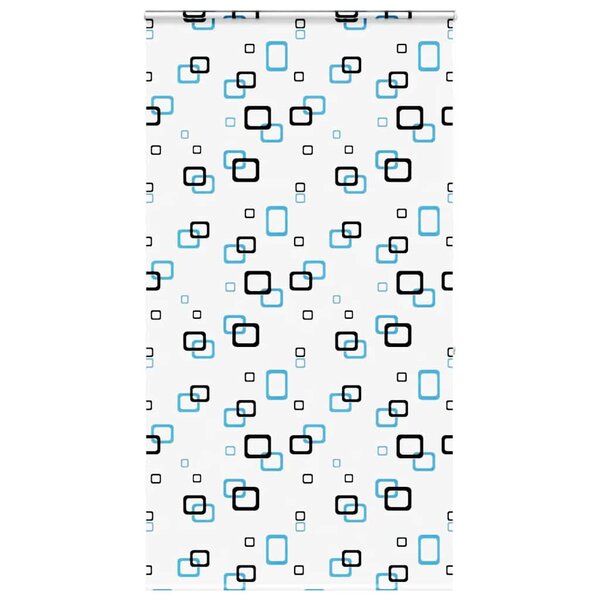 vidaXL Store enrouleur de douche avec cassette largeur du tissu 136 cm