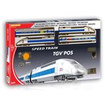 MEHANO Coffret de train TGV POS - Circuit de 3,35 m