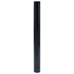 vidaXL Films pour fenêtre 5 Pièces statique dépoli noir PVC