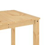 vidaXL Table à manger Panama 180x90x75 cm bois massif de pin