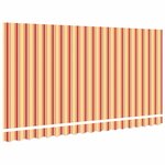 vidaXL Toile de rechange pour store banne Multicolore 400 x 200 cm