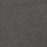 vidaXL Chaise à bascule Gris foncé Tissu