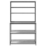 vidaXL Étagère de cuisine Gris Sonoma 100 x 40 x 168 cm