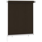 vidaXL Store roulant d'extérieur 120x140 cm Marron