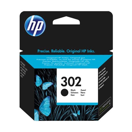 Hp cartouche d’encre 302 noir (lot de 2)