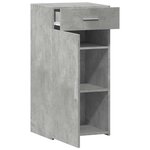 vidaXL Buffet gris béton 45x42 5x93 cm bois d'ingénierie