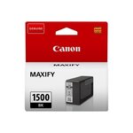 Cartouche Jet d'encre Originale PGI-1500 BK noir CANON