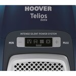 Hoover tx60pet aspirateur traîneau avec sac - 3 5 l - 4a++ - 62 db - 4 brosses - ultra-maniable 360° - bleu