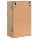 vidaXL Cabinet de salle de bain Chêne artisanal 39 x 23 5 x 65 cm