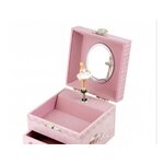 Coffret Musique Cube Danseuse en Tutu - Rose - Figurine Ballerine