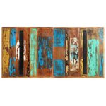 vidaXL Table de salle à manger 140x70x76cm Bois de récupération massif