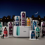 Cricut 4 Mugs Empilables Ceramique Blanc 300 ml