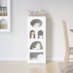 vidaXL Buffet Blanc 40 x 35 x 100 5 cm Bois d'ingénierie