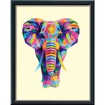 CreArt - grand - Elephant - Ravensburger - Coffret complet - Peinture au numéro Adulte - Des 12 ans