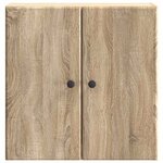 vidaXL Armoire Murale 59 x 31 x 60 cm Bois d'ingénierie Chêne Sonoma