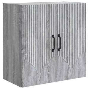vidaXL Armoire Murale Sonoma gris 59 x 31 x 60 cm Bois d'ingénierie