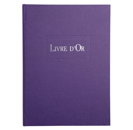 Livre D'or    1m.220x170 Violet