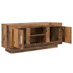 vidaXL Meuble TV Bois Ancien 102 x 35 x 45 cm Bois d'ingénierie
