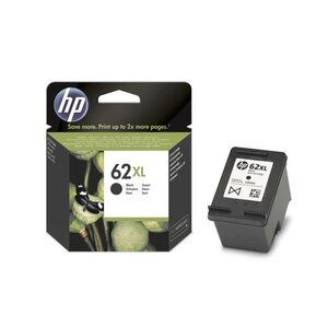 Hp 62xl cartouche d'encre noir grande capacité authentique (c2p05ae)