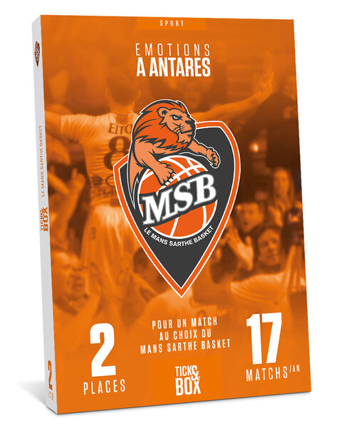 Coffret cadeau - TICKETBOX - MSB Le Mans